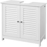 NNEDSZ Bathroom Cabinet White 58 x 60 x 34 cm