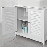 NNEDSZ Bathroom Cabinet White 58 x 60 x 34 cm