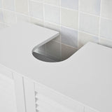 NNEDSZ Bathroom Cabinet White 58 x 60 x 34 cm