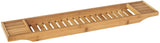 NNEDSZ Bamboo Bath Caddy, Tray,Organiser Natural
