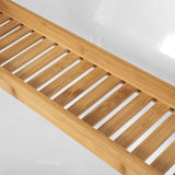 NNEDSZ Bamboo Bath Caddy, Tray,Organiser Natural
