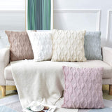 NNEDSZ 2 Pack Decorative Boho Throw Pillow Covers 45 x 45 cm (Pink)