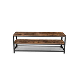 NNEDSZ Industrial TV Cabinet Sturdy Wooden Entertainment Unit
