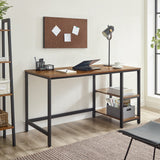NNEDSZ Side Shelf Computer Desk