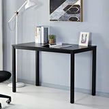 NNEDSZ Sturdy and Heavy Duty Foldable Office Computer Desk (Walnut Large, 120cm)