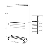 NNEDSZ Industrial Clothes Rack