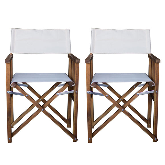 NNEDSZ Set  of 2 director chairs