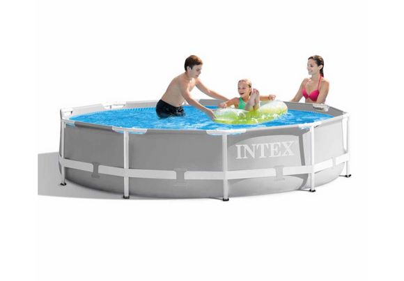 NNEDSZ 3.05M X 76CM PRISM FRAME PREMIUM POOL SET