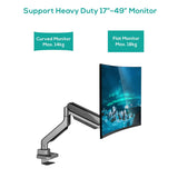 NNEDSZ activiva Heavy Duty Single Monitor Screen Gas Spring Monitor Arm