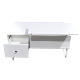 NNEDSZ Lift Up White Coffee Table With Storage
