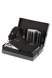 NNEDSZ 3-PIECE BELT & WALLET & CARD HOLDER SET