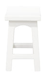 NNEDSZ Timber Stool H 48 cm (White)
