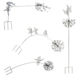 NNEDSZ 4PCS Fairies And Dandelions Dance Together Statue Garden Ornament Sculpture Decor