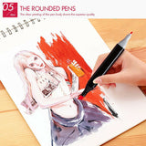 NNEDSZ 80 Colors Marker Pen Set Dual Headed Graphic Artist Sketch Copic Markers