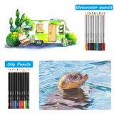 NNEDSZ 72pcs Professional Drawing Artist Kit Set Pencils and Sketch Charcoal Art Tools