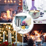 NNEDSZ 122PCS Candle Making Kit Candles Craft Wick Stick Pouring Pot Accessory DIY Tool