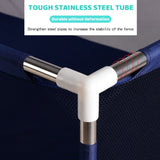 NNEDSZ Baby Playpen Child Play Mat Interactive Safety Gate Slide Fence Game 12 Panels