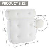 NNEDSZ 3D Spa Mesh Bath Pillow Neck Back Support Bathtub Tub Cushions