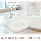 NNEDSZ 3D Spa Mesh Bath Pillow Neck Back Support Bathtub Tub Cushions