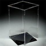 NNEDSZ 15x15x25CM Acrylic Display Case Action Figure Box Dustproof Model Collections
