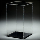 NNEDSZ 15x15x25CM Acrylic Display Case Action Figure Box Dustproof Model Collections