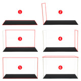 NNEDSZ 30x30x30CM Acrylic Display Case Dustproof Box Action Figure Model Car Collection