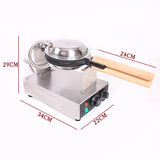 NNEDSZ Commercial Electric Egg Puff Bubble Cake Waffle Egg Maker Machine Nonstick