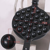 NNEDSZ Commercial Electric Egg Puff Bubble Cake Waffle Egg Maker Machine Nonstick