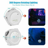 NNEDSZ 3 In1 LED Galaxy Starry Night Light Projector 3D Ocean Star Sky With Music Gift