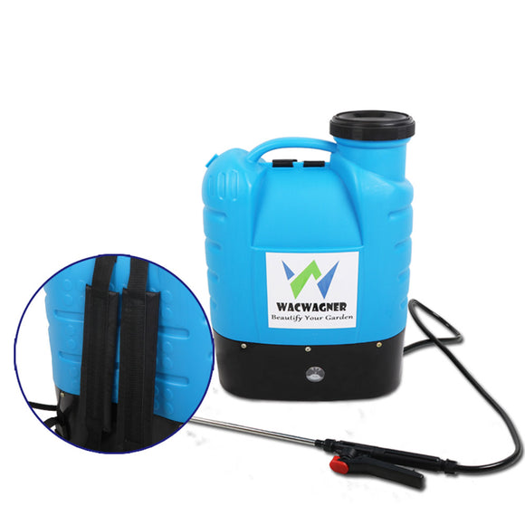 NNEDSZ 16L Electric Backpack Weed Boom Sprayer Tank Garden Farm Watering Rechargeable