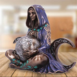 NNEDSZ Mother Earth Statue Resin Millennial Gaia Goddess Art Ornament Decorations
