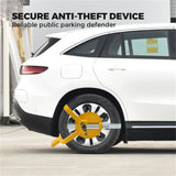 NNEDSZ Heavy Duty Wheel Defender Lock Clamp Tyre Lock 13" 14" 15" Car Caravan Trailer