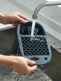 NNEDSZ Knife Holder Multifunctional Household Drainage Knife Storage Rack Table Rack