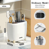 NNEDSZ Knife Holder Multifunctional Household Drainage Knife Storage Rack Table Rack