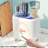 NNEDSZ Knife Chopsticks UV Sterilization Rack Holder Storage Kitchen