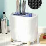 NNEDSZ Knife Chopsticks UV Sterilization Rack Holder Storage Kitchen