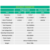 NNEDSZ EMF Meter Electromagnetic Radiation Detector Wave Radiation EMF Tester