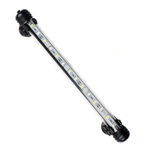 NNEDSZ 15 LED Aquarium Fish Tank LED Light Bar Lamp 28cm Pool Submersible Waterproof White Light