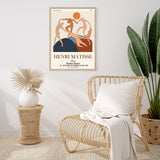 NNEDSZ 50cmx70cm Dancing by Henri Matisse Wood Frame Canvas Wall Art