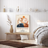 NNEDSZ 50cmx70cm Dancing by Henri Matisse Wood Frame Canvas Wall Art