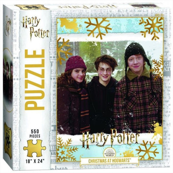 NNEDSZ Op Puzzle Harry Potter Christmas at Hogwarts Puzzle 550 Pieces