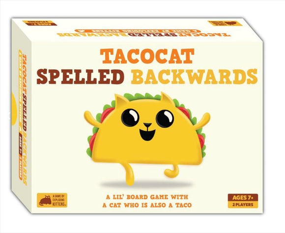 NNEDSZ Tacocat Spelled Backwards