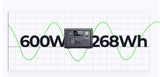 NNEDSZ BLUETTI EB3A Portable Power Station | 600W 268Wh