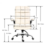 NNEDSZ Soft Velvet Home Ergonomic Swivel Adjustable Tilt Angle and Flip-up Arms Office Chair