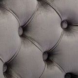 NNEDSZ Velvet Home Office Chair- Grey