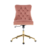 NNEDSZ Velvet Home Office Chair- Grey