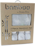 NNEDSZ Blue Mint Meadow 3Pc Layette Set