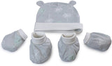 NNEDSZ Blue Mint Meadow 3Pc Layette Set