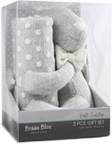 NNEDSZ Blue Grey Soft Cuddles 2Pc Gift Set