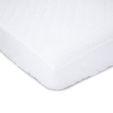 NNEDSZ Blue Bassinet Quilted Mattress Protector 96718